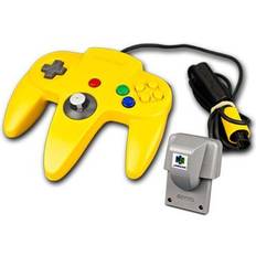 Nintendo Rock 30 Games, Original Controller Yellow 64 (N64) OEM