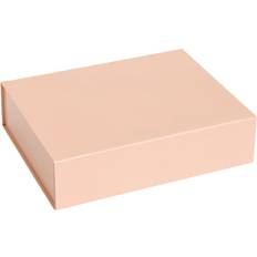 Hay Colour Storage S Låda med Lock 25,5 x 33 cm Soft Pink