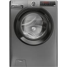 Front Loaded - Grey Washing Machines Hoover H-Wash 350 H3WPS4126TAMBR80 WiFi-enabled 12 kg 1400rpm Washing Machine