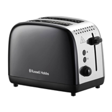 Toasters Russell Hobbs 2 Slice Toaster Stainless Steel 1670W - Black