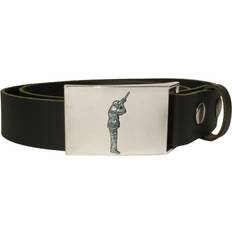 Hunting Knight Hunting leather snap fit belt