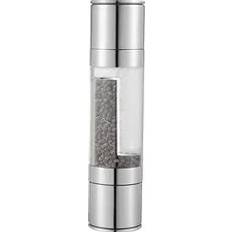 Steel Spice Mills Dorre Krissi Grinder 2-in-1 Stainless Steel Pepper Mill, Salt Mill