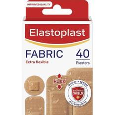 First Aid Elastoplast Extra Flexible Fabric Plaster Strips 40 Pieces