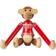 Brugskunst Kay Bojesen Apa Christmas Jumper 2024 Small Brown/Red Dekorationsfigur 18.5cm