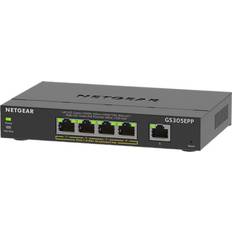 Netgear 5 Port PoE+ Plus Gigabit Managed Switch 120W