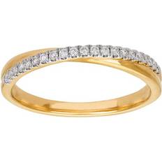 Guldfynd Ringar Guldfynd Wrap Ring - Gold/Diamonds