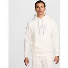 Nike KD Basketball Sko Sweathshirts Hoodies Herre Hvid