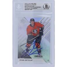 Upper Deck Ryan Getzlaf Anaheim Autographed 2016-17 SP Game Used Rainbow Player Age #48 #91/231 Fanatics Witnessed Authenticated Card