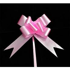 Wrapping Paper & Gift Wrapping Supplies Shatchi Large pull bow ribbon light pink 50mm satin wedding wraps gifts decorations lot