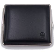 Cigarette Case Steel With Leather Cover
