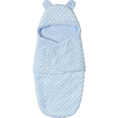 Shein 1pc Baby Double Layered Flannel Swaddle Blanket For Autumn And Winter