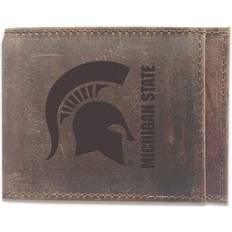 Evergreen Enterprises Brown Michigan State Spartans Bifold Leather Wallet