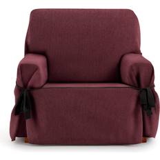 Rouge Housses de Canapé Amovibles Eysa Fauteuil Avec Des Rubans 80 - 120 cm Housse de Canapé Amovible Rouge