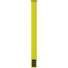 Garmin Armband 22mm UltraFit Nylon Neongul Original