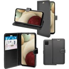 Samsung For samsung galaxy a12 phone case wallet flip pu leather kickstand card cover