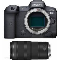 GPS Mirrorless Cameras Canon EOS R5 + 24-105mm F4 L IS USM + 100-400mm