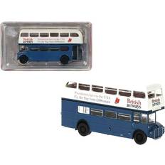 Scale Models & Model Kits 1970 AEC Routemaster Doubledecker Bus Blue and White 'British Airways' 1/87 HO Scale Model Car by Brekina