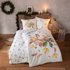 Textiles Estella Flanell Bettwäsche Squirrel 135x200 Duvet Cover (200x135cm)