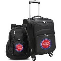 Mojo Black Detroit Pistons Softside Carry-On & Backpack Set