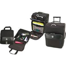 Jardine Black Utah Utes 2-Piece Luggage Set