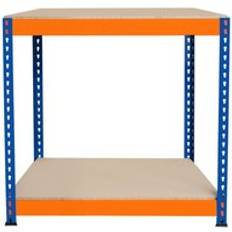 Monster Racking Garage Workbench S-Rax 2 Shelf 90cm x 45cm x 90cm Workstation