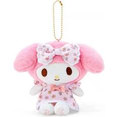 Toys RYWOLT Floral My Melody New Japanese Kuromi Plush Hanger With Floral Dress Sanrio Soft Collectible