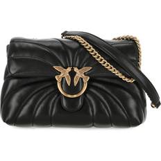 Oro Borse Pinko 'Love Puff Classic' Crossbody -Tasche Schwarz female