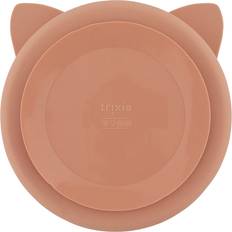 Trixie Esslernteller aus Silikon rosa