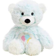 Toys Warmies Celebration Bear Stuffed Animals Plush Blue
