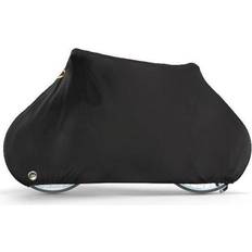 Deluxe Single Bike Cover Waterproof Outdoor Travel Storage Cover Black