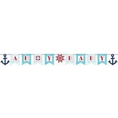 Bambino Ghirlande Creative Converting Ghirlanda Lettere Ahoy Baby Baby Marino