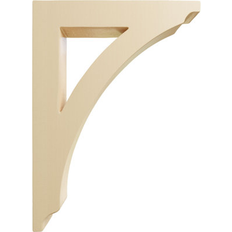 Columns, Dentils & Corbels Ekena Millwork BKTW01X06X09THMA Small Thorton Wood Brackets 1 3/4W x 6 1/2D x 9H Maple
