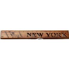 Leaffei Old Architectural Urban Style New York Ruler Tools 15cm