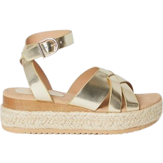 Gold - Women Espadrilles Dorothy Perkins Rudi Interwoven - Gold