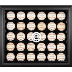 Fanatics Authentic Chicago Cubs Logo Black Framed 30-Ball Display Case