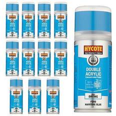 Hycote Colour Spray Paint Aerosol Blue 150 ml Fast Drying X12