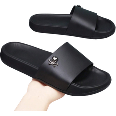 Men Slides Shein Men's Personality Trend Slippers, EVA Indoor Leisure Slippers