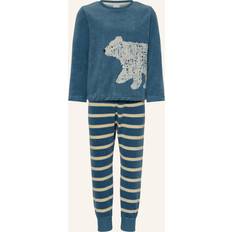 Indumenti da notte Sanetta Boy Kid's Pyjama Long Pure Terry Everyday base layer 104, blue