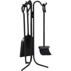 Fire Companion Sets 15041 Black Fireplace Tool Set, 4 Piece