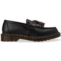 Black Loafers Dr. Martens Adrian Made in England Quilon Leather Tassel Loafers - Black