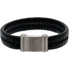 Leather Bracelets Liverpool FC Liverpool FC Single Plait Leather Bracelet