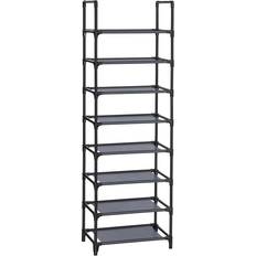 Songmics Grey Organiser Portascarpe 28x145cm