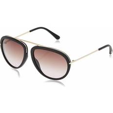 Tom Ford Men - Rectangles Sunglasses Tom Ford Stacy Aviator Sunglasses - Matte Black & Gradient