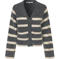 Second Female Ovalis Knit Wide Sleeve Cardigan Volcanic Ash