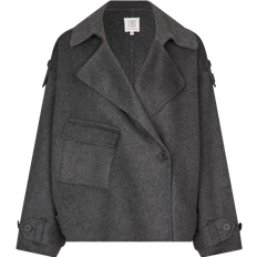Second Female Ytterkläder Second Female Walance Short Jacket Grey