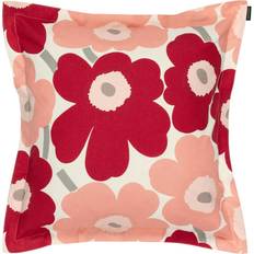 Marimekko unikko kuddfodral Marimekko Pieni Unikko Kuddöverdrag Rosa, Röd (50x50cm)