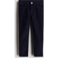 H&M Bukser H&M Gutt Blå Cordbukse Slim Fit 9-10Y