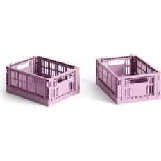 Halpa Korit Hay Colour Crate Mini 2 Kpl Dusty Rose