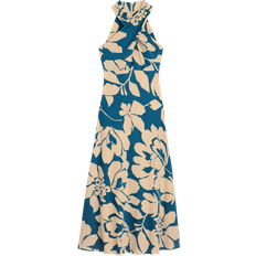 Donna Karan New York Halter Neck Midi Dress - King Fisher