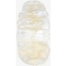 Daells Bolighus Lambskin Hvid 50x160cm